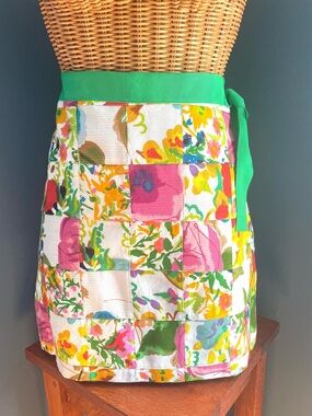 Tailor New York Patchwork Mini Skirt Multi Colored Size 8